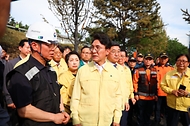 한화에어로스페이스 사고 현장 방문 사진 4