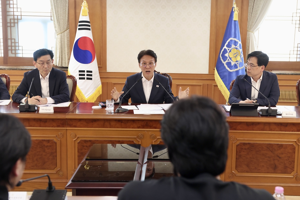 투표용지 부족 관련 대학생과의 간담회