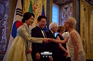 이탈리아 대통령 주최 국빈만찬 사진 5