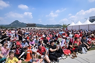 북중미 월드컵 한국-체코전 거리 응원 사진 6