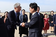 중국 입국 환영행사 사진 5