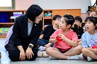 방학 중 초등돌봄교육 현장 방문 사진 6