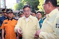 경남 통영·거제 호우피해 현장점검 사진 2