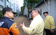 경남 통영·거제 호우피해 현장점검 사진 11