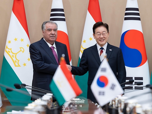 한·타지키스탄 정상회담