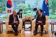 한·호주 정상회담 사진 3