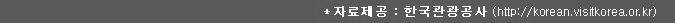 자료제공:한국관광공사 바로가기