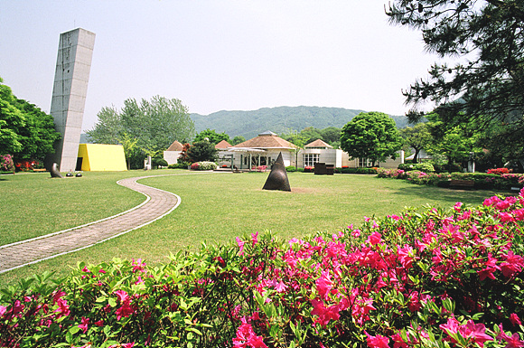 모란미술관 전경. 