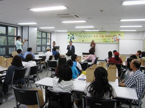문화부 한기봉 홍보콘텐츠기획관의 인사말씀 모습.