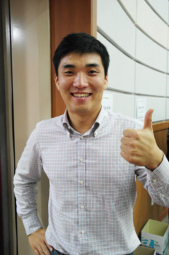 청년장사꾼 대표 김윤규 위원 [사진=조중현]