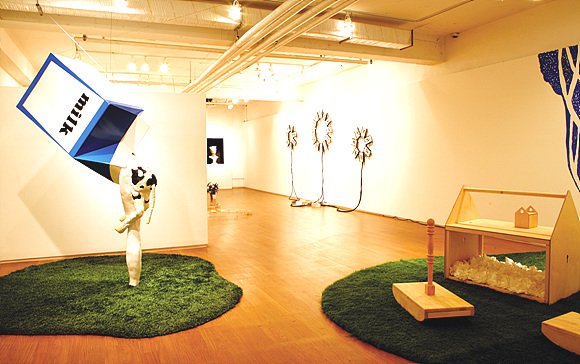 헬로우뮤지움 전시장 내부.