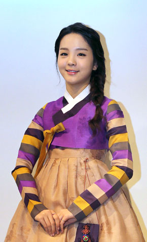 국악소녀 송소희 씨.