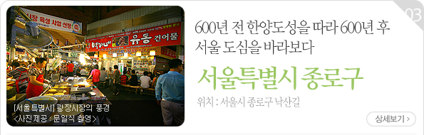 600년 전 한양도성을 따라 600년 후 서울 도심을 바라보다