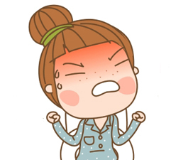 아이의 머리에 손을 대고 있음 아이의 머리에 손을 대고 있음