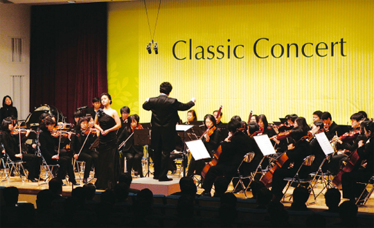‘2014 메세나대상’을 수상한 대원문화재단은 한국 클래식음악 발전을 위해 기업의 클래식 공연을 후원하고 있다. 사진은 인천공항공사가 2009년 재단의 후원을 받아 클래식 음악회를 개최한 모습. (사진=대원문화재단)