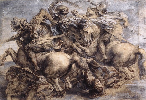 레오나르도 다빈치의 ‘앙기하리 전투’
