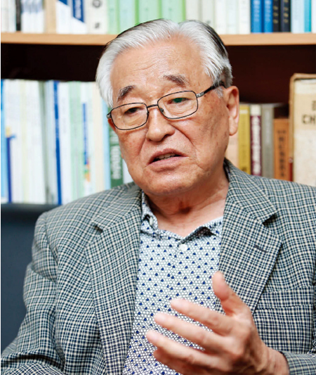 남북이산가족협회 심구섭 회장.