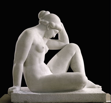 마욜, 지중해, 1923~1927년, 대리석,117.5×68.5×110.5cm, 파리 로댕미술관