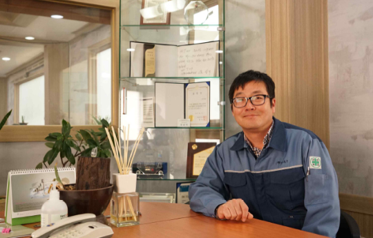 장남식 ㈜에이엔텍 대표.