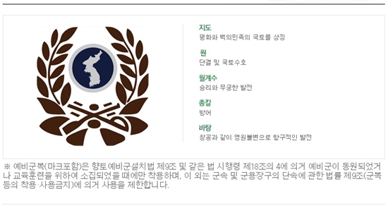 예비군 마크[출처-국방부]