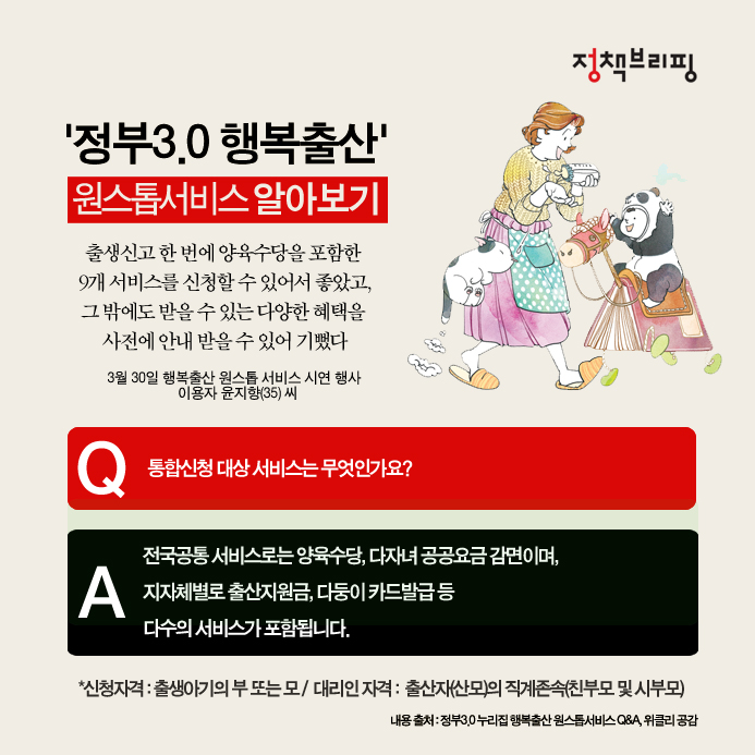 통합신청대상서비스는 무엇인가요