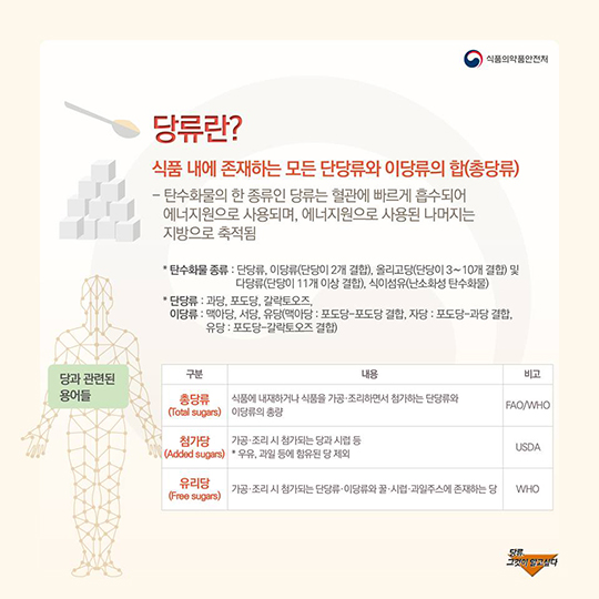 당류, 그것이 알고싶다 - 전체 | 카드/한컷 | 멀티미디어 | 대한민국 정책브리핑