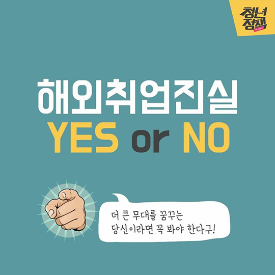 해외취업진실 YES or NO