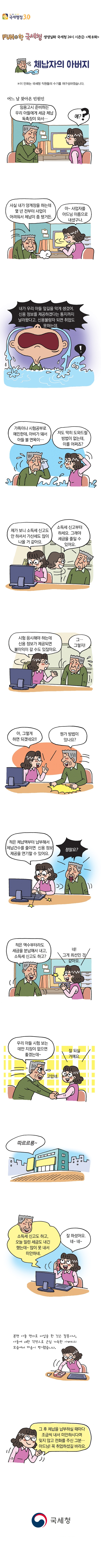 체납자의 아버지