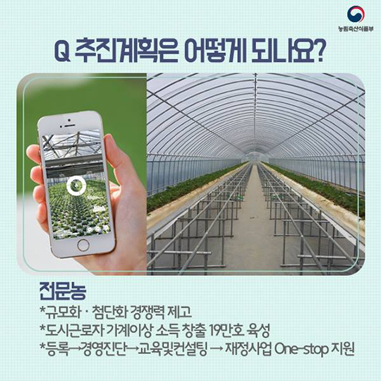 농업 경영체 유형별 맞춤형 육성정책