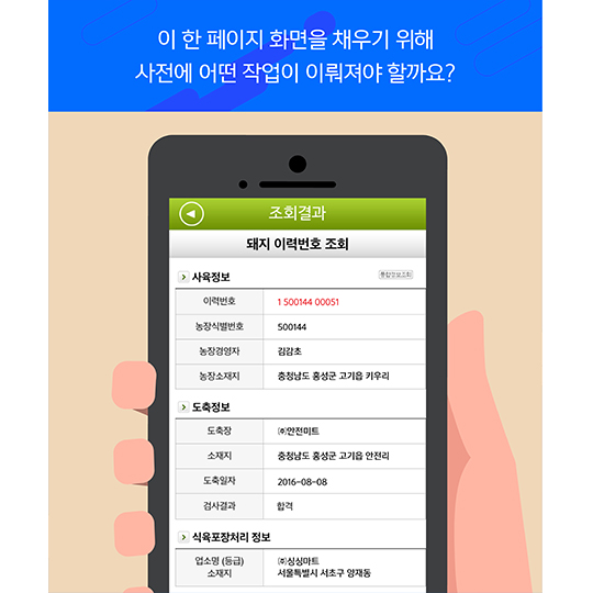 돼지고기이력제가 우리에게 알려주는 것은?