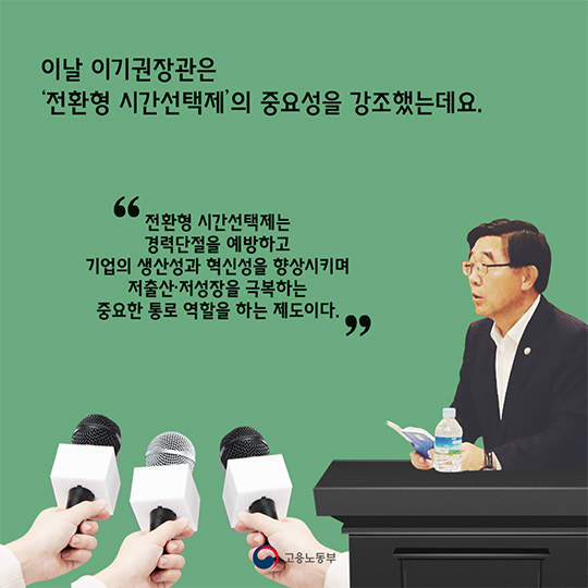 전환형 시간선택제 확산 업무 협약