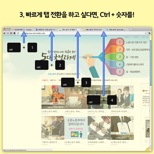 고용생활백서, 크홈 활용 꿀팁!