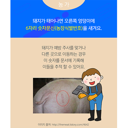 돼지고기이력제가 우리에게 알려주는 것은?