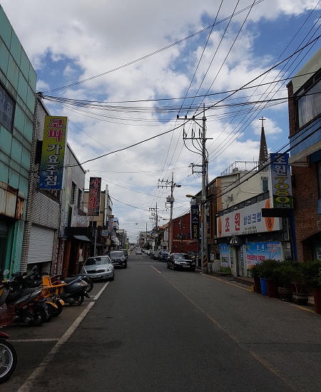 옛 일제강점기시대의 번화했던 전주통