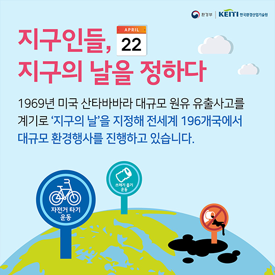 응답하라, 지구! 4월 22일, Earth Day 