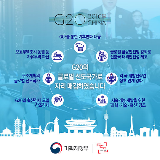 G20 정상회의 주요성과