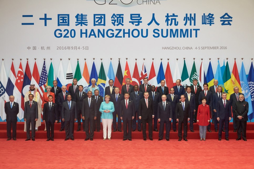 중국 항저우에서 열린 G20 정상회의 (출처: 청와대 블로그) 중국 항저우에서 열린 G20 정상회의 (출처: 청와대 블로그)