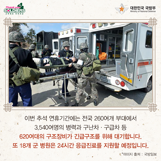 국민과 함께하는 추석 국방 수호자