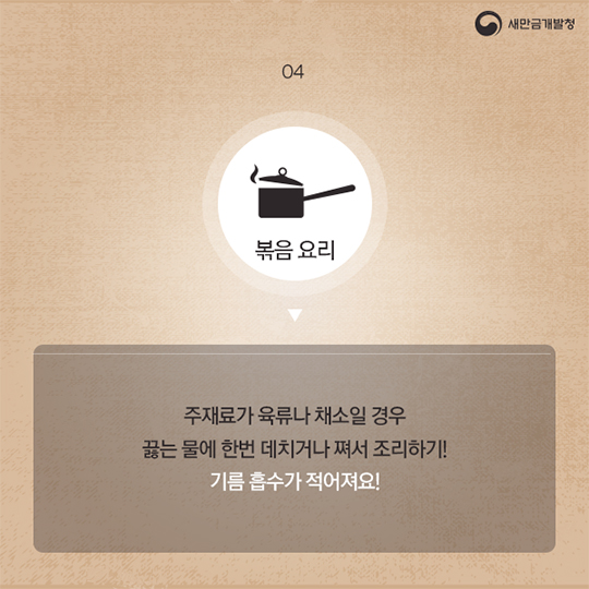 명절음식, 칼로리 잡기!