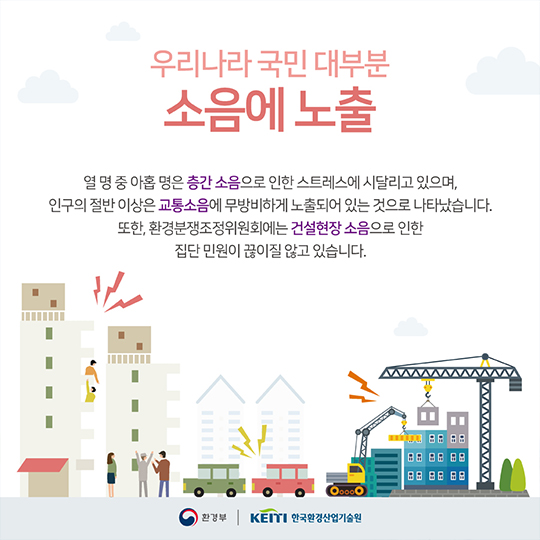 ‘듣기 싫은 소리’는 건강에도 해롭다! 환경소음 이야기