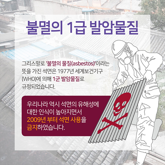 침묵의 살인자, 석면