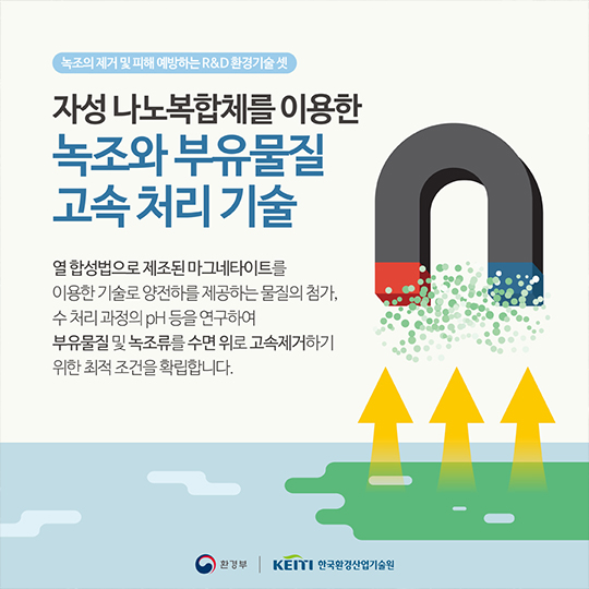 지속가능한 녹조제거 기술은 없을까?