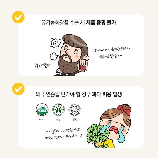 알쏭달쏭 유기농화장품, 이제 믿고 구입하세요!