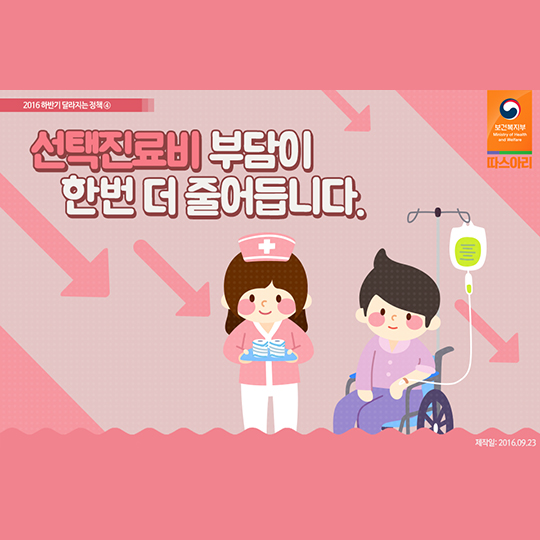 선택진료비 부담이 한번 더 줄어듭니다