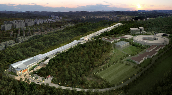 21세기 과학한국을 이끌어 갈 최첨단 4세대방사광가속기(조감도). (사진=저작권자(c) 연합뉴스, 무단 전재-재배포 금지)