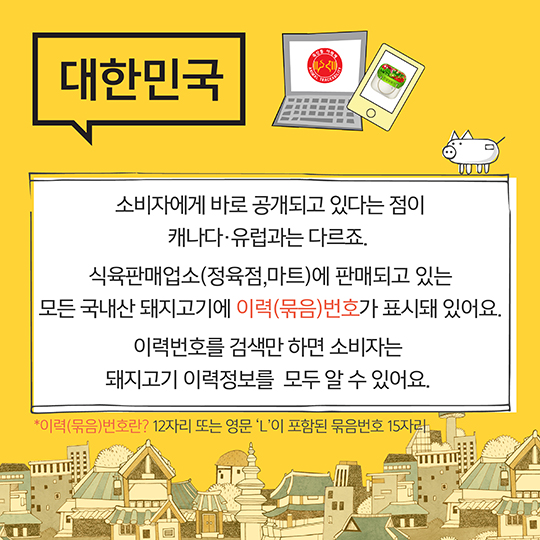 돼지고기이력제, 해외에선 어떻게?