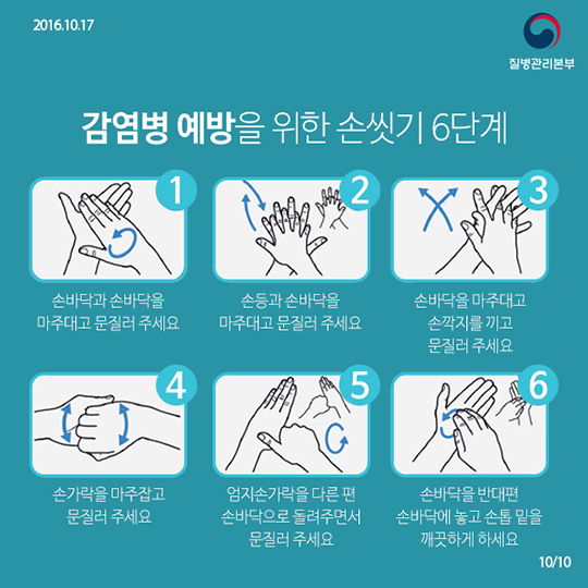 올바른 손씻기! 눈에 보이는게 전부가 아냐