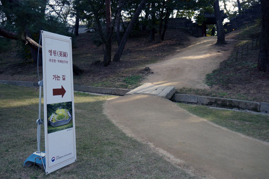 길이 잘 안내되어 있어 플랜카드를 따라 걸으면 된다