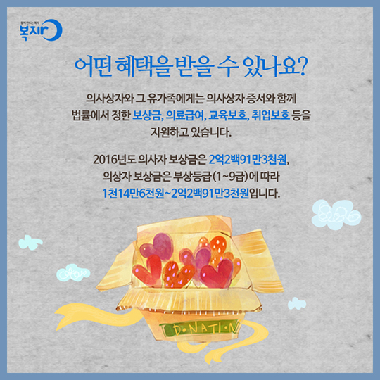 착한 사마리아인 - 의사상자 지원제도