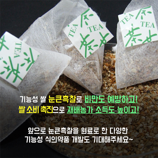 눈큰흑찰로 비만예방해요